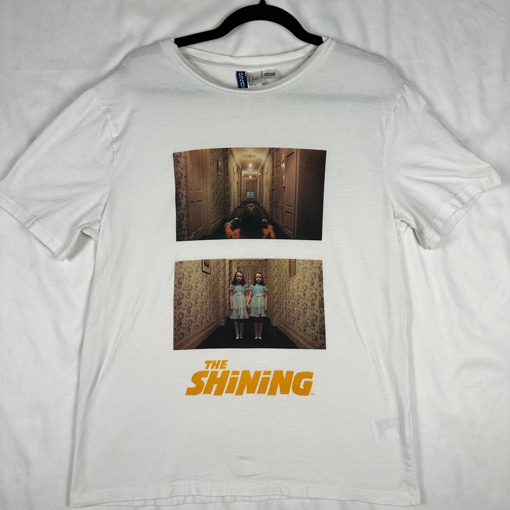 H&M The Shining T-Shirt Size MEDIUM Stanley Kubrick Collection White